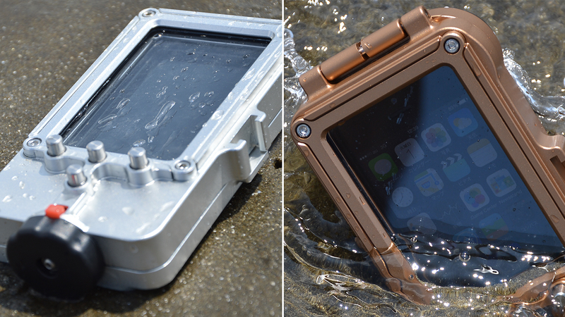 Illustration for article titled This Waterproof Case Lets You Dive With Your iPhone To Over 300 Feet